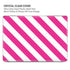 Pink and White Geometric Stripes MacBook Air 15in (2023-2025) Case plus Skin